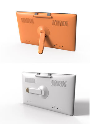 Zwarte touchtable met capaciteit touchscreen met veelzijdige oplossingen voor samenwerking en digitale interactie