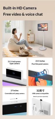 QR-code scanner Gebouwd aanraakscherm kiosk mode stijl met 4000 tot 1 contrastverhouding Ontworpen voor klantinteractie