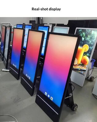 43 inch touchscreen kiosk met 1080p resolutie voor interactieve digitale signage en advertentie display