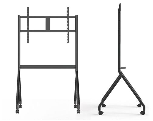 Mobiele standaard Mobiele tv-wagen voor interactieve displays Smart TV geschikt voor maat 65-86 inch