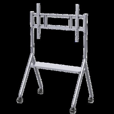 Mobiele standaard Mobiele tv-wagen voor interactieve displays Smart TV geschikt voor maat 65-86 inch