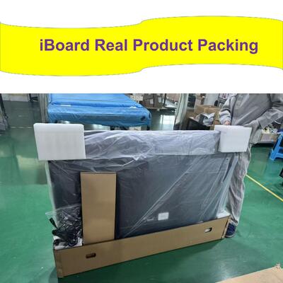 Android 13 4 32G interactieve monitor met 4mm gehard glas