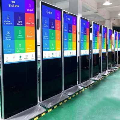 iBoard 43 Inch Vloerstaande Verticale Lcd Touchscreen Binnen Smart Advertising Screen Display Digitale Signage Reclamemachine