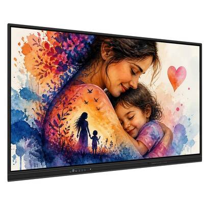 Iboard Smart Android USB HDMI TYPE-C RJ45 Touch Monitor 75 inch Wifi Voor vergaderingen Leer