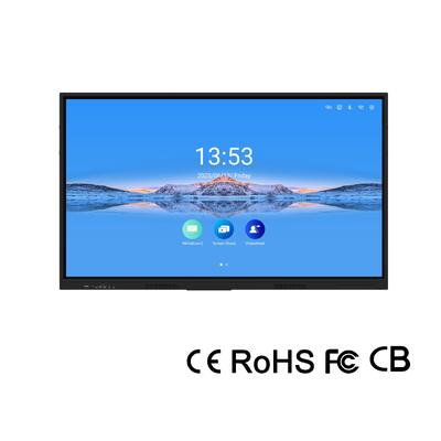 65 inch interactief aanraakscherm Basis Android-systeem Schrijfsoftware met AI-functie Goedkopere kosten Krachtige functie