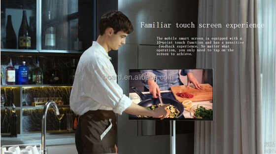 27 inch touchscreen kiosk met 10W2 luidsprekers voor interactieve openbaar vervoer informatie