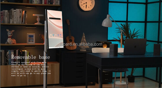 27 inch touchscreen kiosk met 10W2 luidsprekers voor interactieve openbaar vervoer informatie