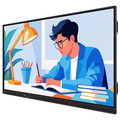75 inch Android PC Smart Panel Wifi HDMI USB 50 Touch Points Voor vergaderkantoor