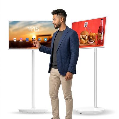 Draagbaar 32 inch Incell Touch Display Scherm Draaibaar USB Wifi Smart Online Television TV voor werk Studeren Spelen