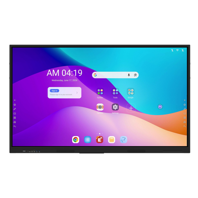 75 inch Google EDLA gecertificeerd Android 16 interactieve schermen voor schoolbijeenkomsten