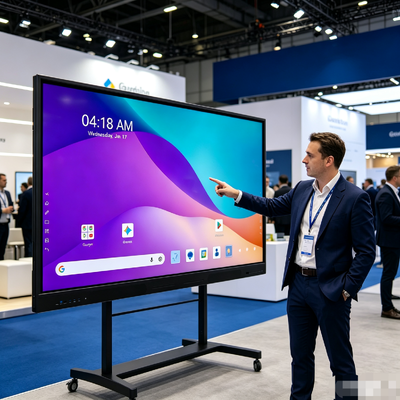 75 inch Google EDLA gecertificeerd Android 16 interactieve schermen voor schoolbijeenkomsten