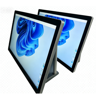 Wall Touch Screen Monitor Media Digital Signage 43 55 65 Inch For Shop Bank Mall USB 