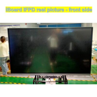 iBoard Interactive Flat Panel 86 Inch 4k Resolution Smart Touch with New Android System Equipment for Classroom Office Meeting