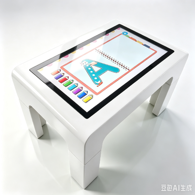 PCAP Touch Screen Table 32 43 55 Inch PC Win OS Afneembare benen voor kinderen Pre-educatie bijeenkomsten
