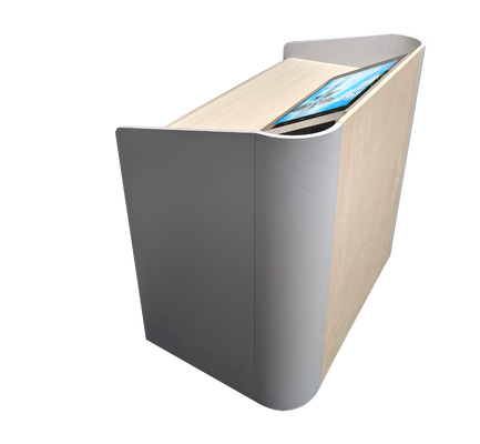 23,8 inch digitale podiumtafel met touchscreen voor klaslokalen en vergaderruimtes