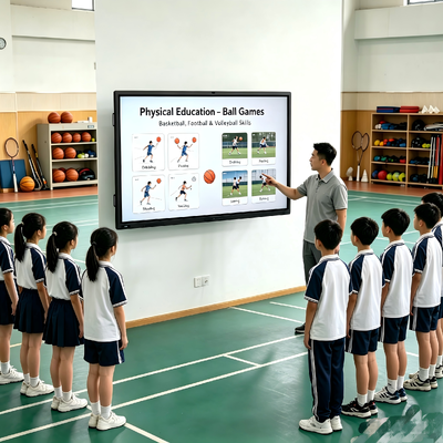 iBoard 75 Inch Interactief Flat Panel Display Smart Boards met Google EDLA Certificering