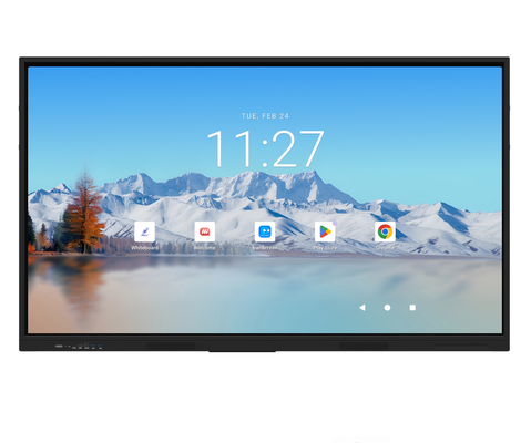 iBoard 86 Inch Interactief Vlak Paneel Smart whiteboard met Google EDLA Gecertificeerd