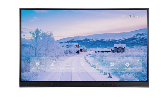 System Upgrade Interactieve touchscreen monitor met afstandsopwaardering via internetnetwerk en LED-achterlicht display functie