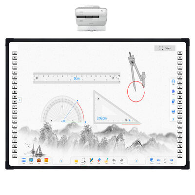 Elektronisch DTV Optisch Interactief Whiteboard met 2 Touchpunten en 32768 x 32768 Resolutie Smart Board