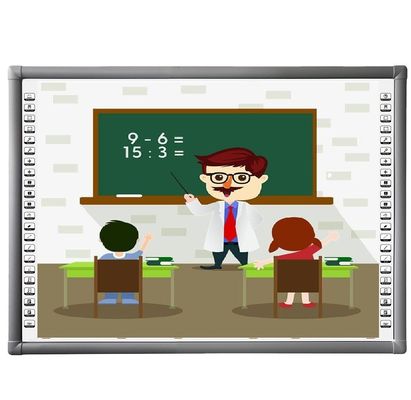 IBoard Multi-size Infrarood Multi Touch Smart Board IR Interactief Elektronisch Whiteboard voor het onderwijzen op school