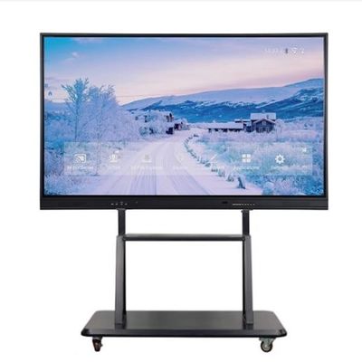Wandmontage of mobiele stand Interactieve touchscreen monitor met LED-achterlicht en HDMI OUT High Resolution LED Display