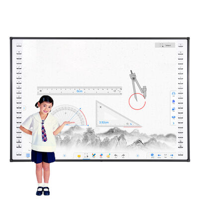 82 Inch Nano Keramische Infrarood Touch Interactief Digitaal Whiteboard met Multi-Touch en Aluminium Frame