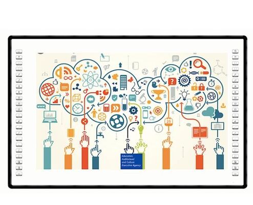 IR Interactief Whiteboard Voor klaslokaal 102 inch Touch whiteboard Elektronisch bord