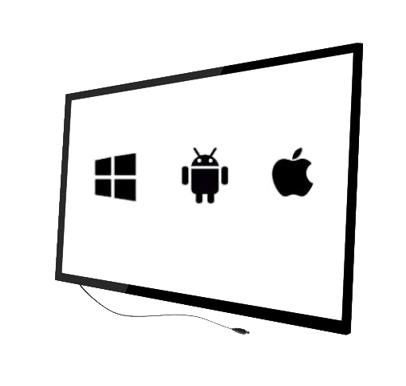 32 van het de Aanrakingskader van IRL Interactieve touchscreen bekleding 22~300 duim Aangepaste grootte
