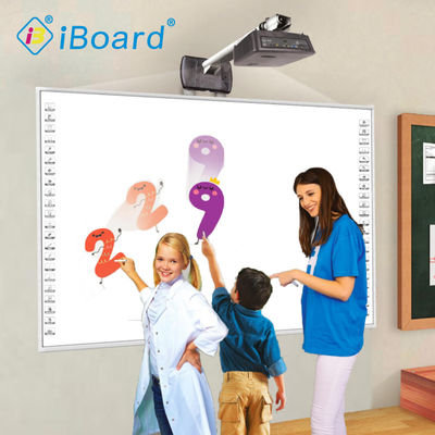 Gemakkelijke Verrichtings Slimme Multifunctioneel allen in Één Infrarode Interactieve Whiteboard met het Onderwijssoftware voor School