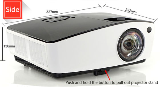 van de Laserprojector 1024 x 768 van 280W DLP XGA DLP werpt plotseling de Projector van de Projectorlamp