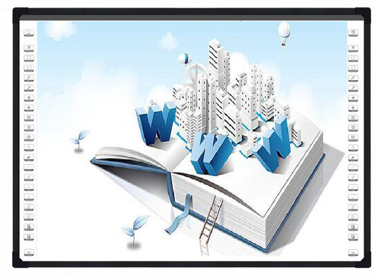 86 Inch Interactief Whiteboard Infrarood 10 Touch Points voor Klaslokalen en Vergaderingen