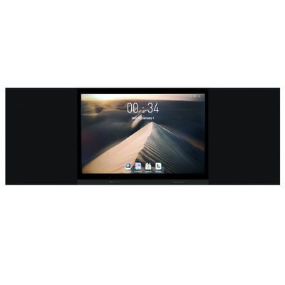 Intelligent Blackboard 75 86 Inch Display Multi Finger Interactieve Touch Side Bar Links Rechts Board Voor klasstudenten