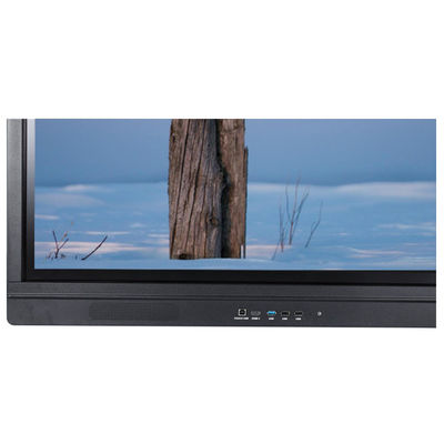 4K LEIDENE Interactieve Slimme Raad 65 duim Android 8 Systeem, Aluminiumkader, Steun OPS