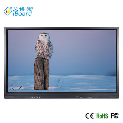 iBoard 75 Inch 50 Touch Points Interactief Flat Panel Smart Touch Screen Digitaal Interactief Whiteboards Smart Board voor onderwijs