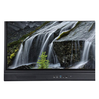 65 inch LED Interactief Whiteboard, Android Smart Flat Panel 20/40 Touch Points Infrarood Zwart