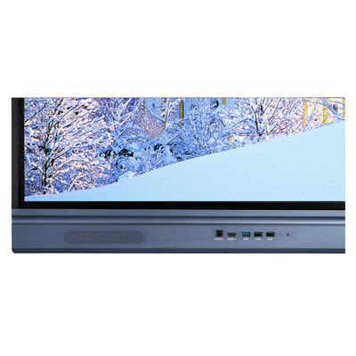 4k interactief Comité, 86“ leidde Slimme Raad, de Groef van het Aluminiumkader 350cd/m2 OPS