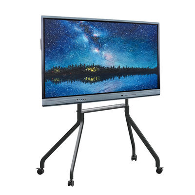 De muur zette PC van 75 Duim Interactieve Whiteboard, Android 8, het Kader Vlak Comité van de Aluminiumlegering voor Vergaderingspresentatie op