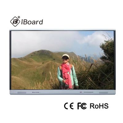 3840*2160 LCD Teaching Board 5ms Interactief Touch Board Windows Linux Infrarood Voor zakelijk of schoolonderwijs