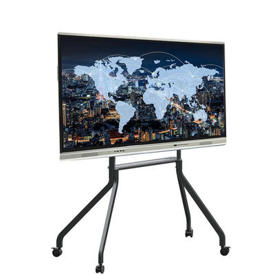 75 Duim Interactief Touch screen Whiteboard 1651x929mm, Android8.0, Zwarte en Zilver