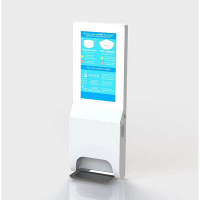 21.5“ Touch screenkiosk, Automatische het Desinfecterende middelkiosk van 1920*1080p