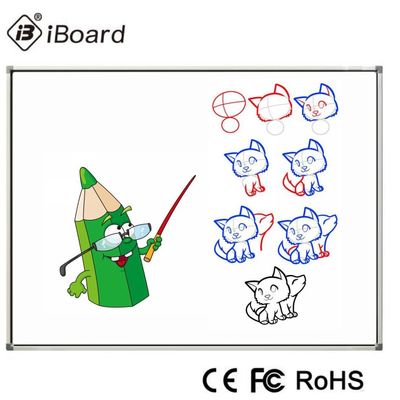 Het 16:9 Infrarode Aanraking van Whiteboard van het 96 Duimonderwijs Interactieve voor klaslokaal