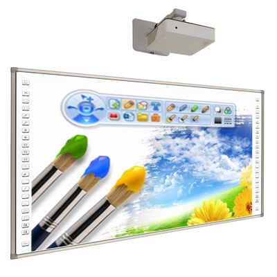 84 Muur van duim de Infrarode Interactieve Whiteboard opgezet voor het onderwijs