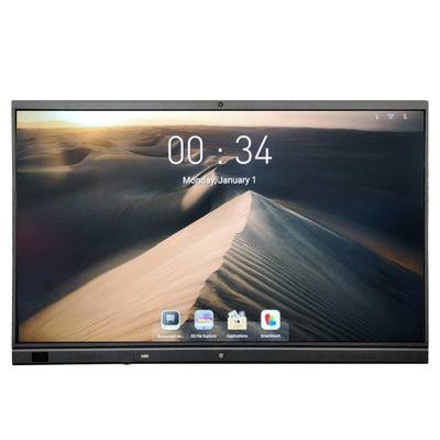 75“ NFC bouwde in camera & mic Interactieve Vlakke Comité 4K Interactieve whiteboard voor Business&-Klaslokaal