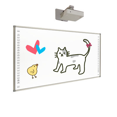 Interactieve Whiteboard voor Onderwijs/Zaken, Muur Opgezette Slimme Whiteboard 102 Duimgrootte