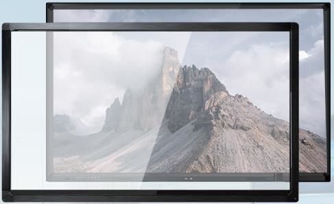 19"65"75"86" Multi IR Touch Screen Frame Overlay Interactieve IR Frame Voor Smart TV Interactie Monitor