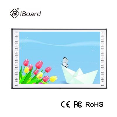 Aluminium 120 Duimklaslokaal Interactieve Whiteboard USB 1,1 Infrared