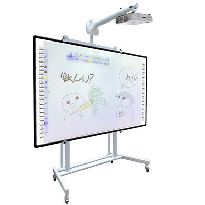 84/87/92/98 Inch 10 Punten Infrarood Vinger Multi Touch Interactief Elektronisch Whiteboard Smart Board Voor onderwijs Meet