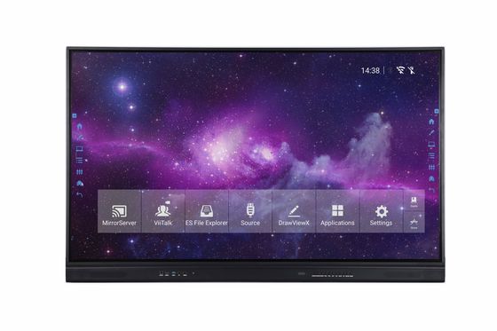 Van het het LEIDENE van IRL Interactief de Aanrakingscomité Infrarode 4K Interactief Slank Aluminiumkader van Whiteboard ultra