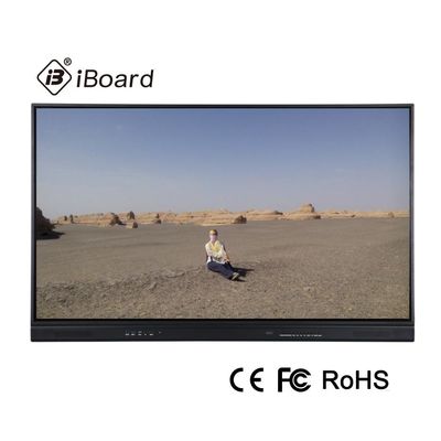 550W interactief Vlak Comité 98 Duim4k Display Tempered AG Glas