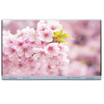 4K LEIDENE Interactieve Slimme Raad 65 duim Android 8 Systeem, Aluminiumkader, Steun OPS